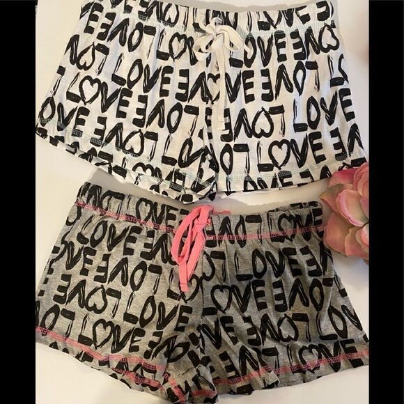 🛍Set of 2 Ladies Lounge wear Drawstring sleep Shorts - Picture 8 of 9